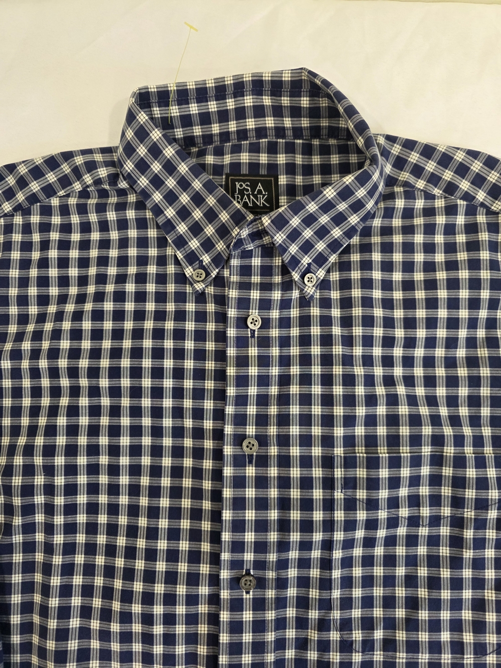 Jos.A.Bank Traveler All Occasions Cotton Collection Shirt Men Size L